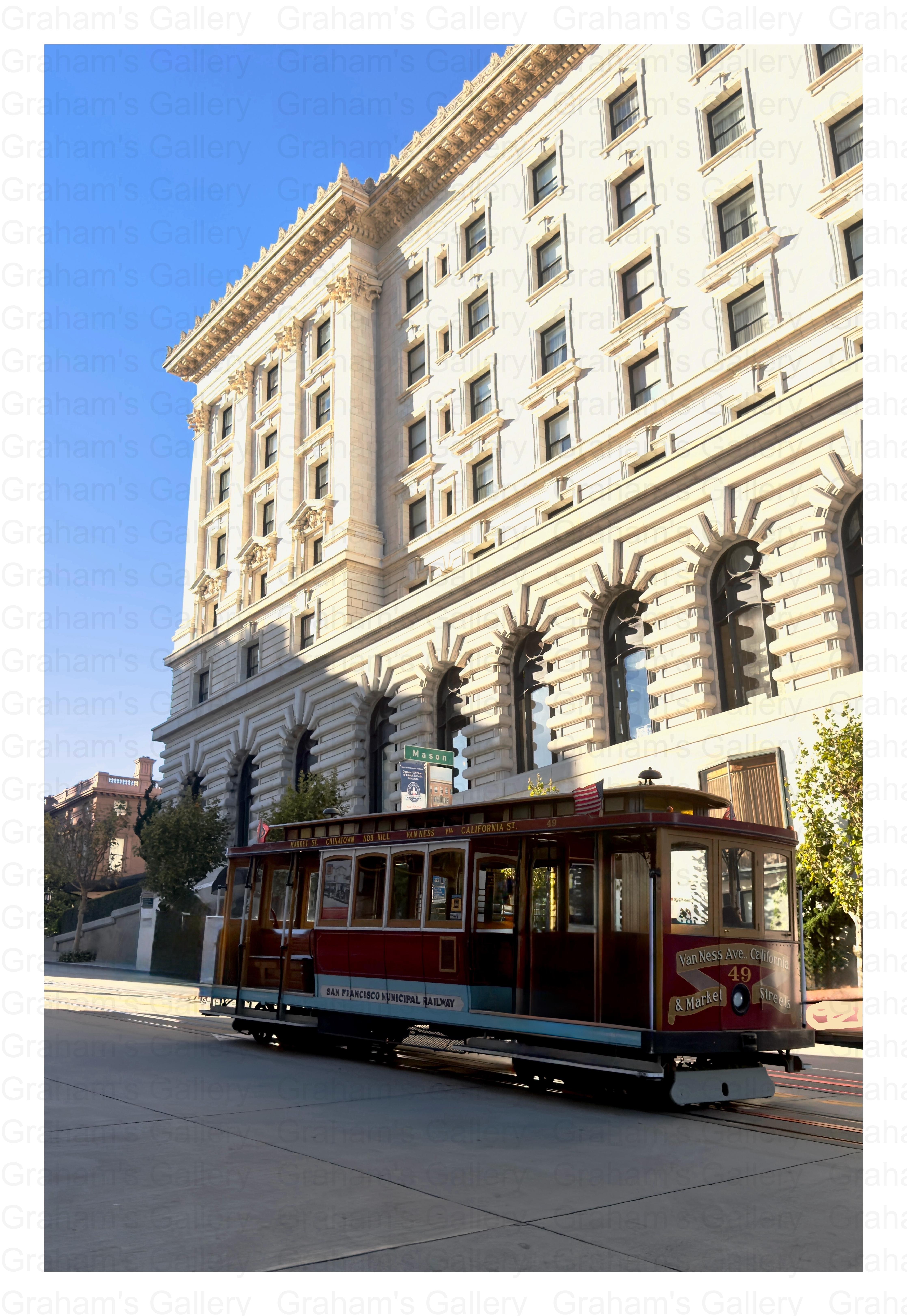 Cable Car – San Francisco, California Front