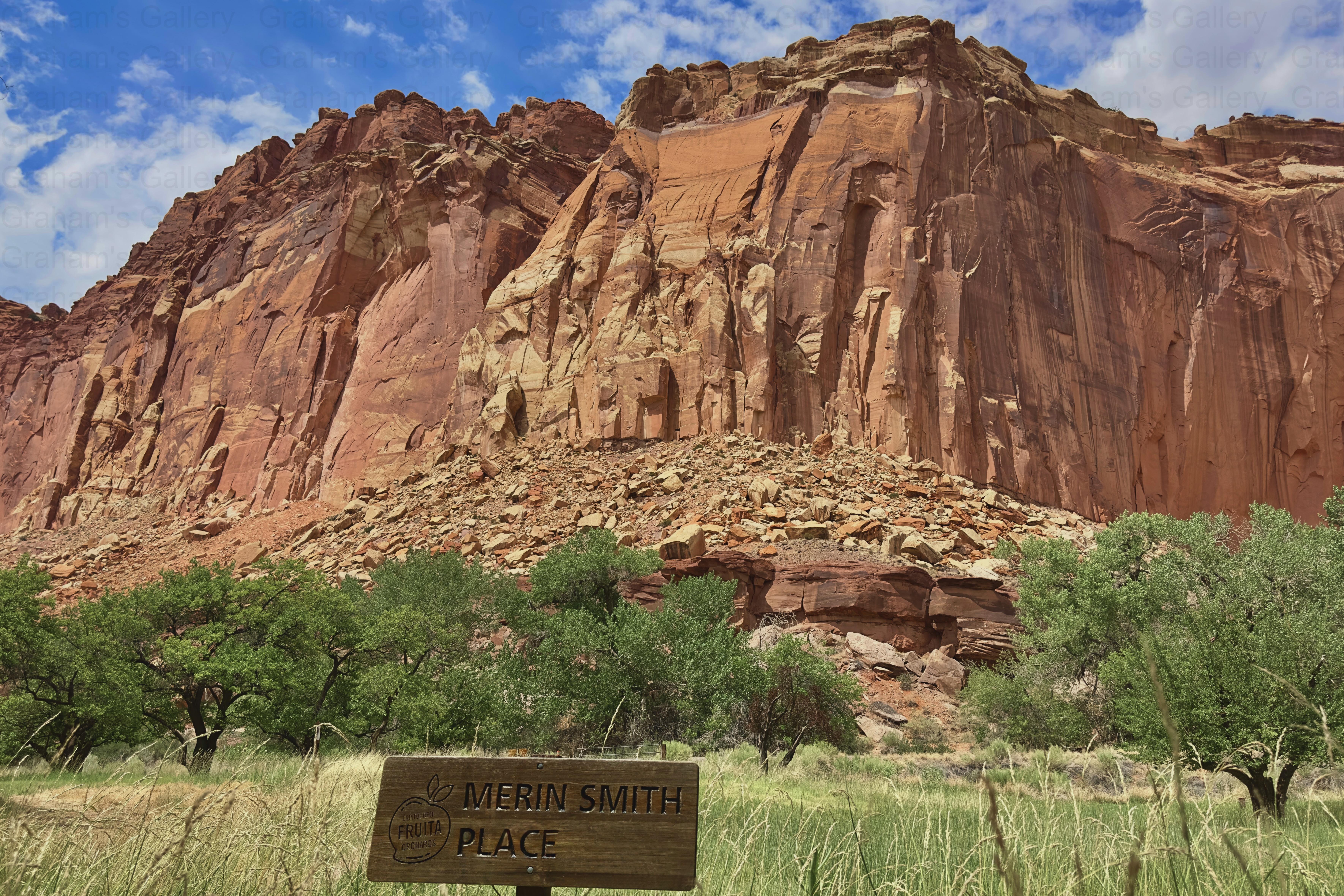 Fruita Orchards - Capitol Reef National Park Front