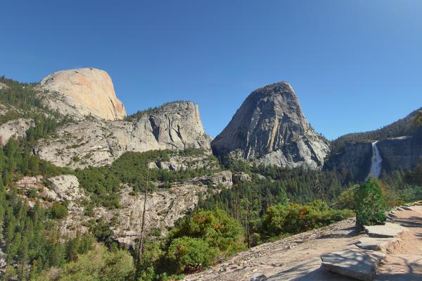 Clark Point, Yosemite National Park Postcard Front